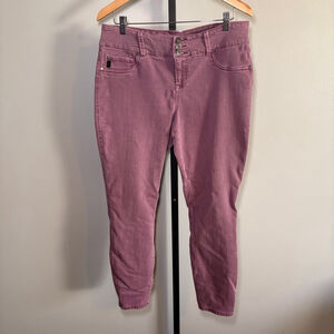 Women's Torrid Skinny Jeans Plus Size 16 Purple